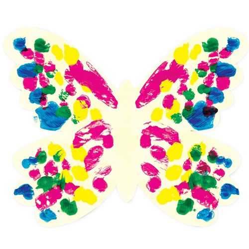 Paper Butterflies - Coloured - Pack of 100