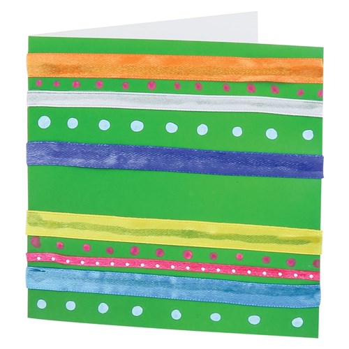 Square Cards - Green - Pack of 20