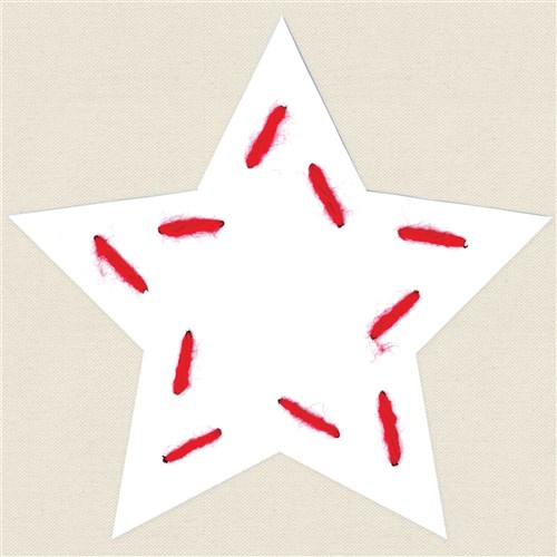 Cardboard Sewing Stars - White - Pack of 20