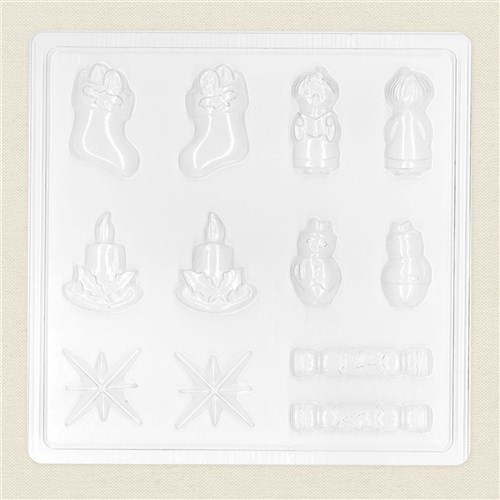 Christmas Moulds - Set 3 - 6 Designs