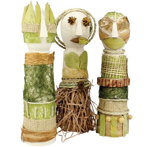 Wooden Totems - Pack of 10