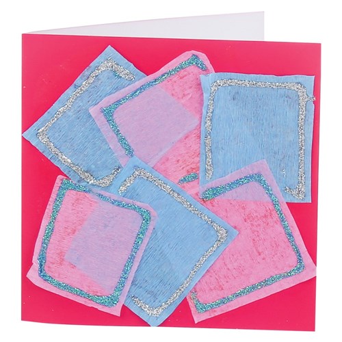 Square Cards - Pink - Pack of 20