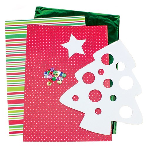 Christmas Tree Cutout Activity Pack