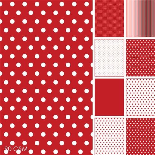 Bumper Paper Pack - Red & Green