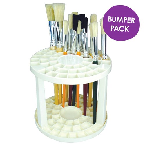 Paint Brush & Holder Bumper Pack