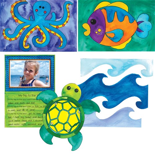 All About Sea Animals & the Ocean Blackline Masters - Pack of 10