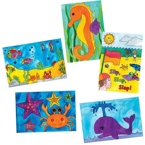 All About Sea Animals & the Ocean Blackline Masters - Pack of 10