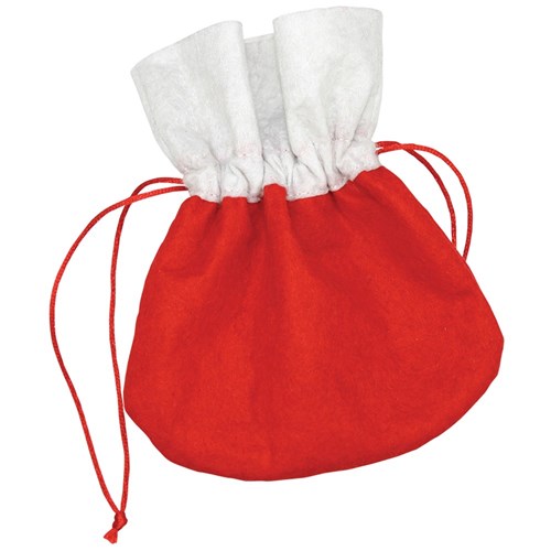 Christmas Felt Bags - Pack of 10