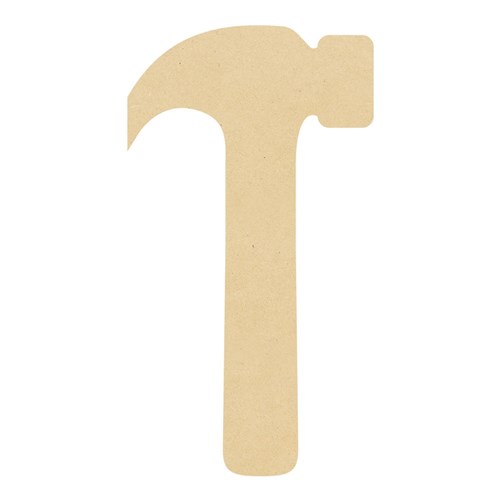 Wooden Hammer Shape - Pack of 50