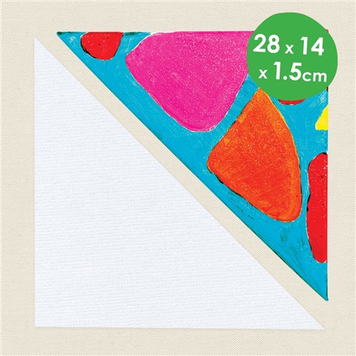 Stretched Canvas Frames - Triangle - Pack of 4