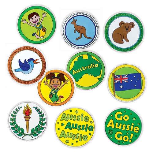 The Summer Games Badges Blackline Masters - Pack of 10