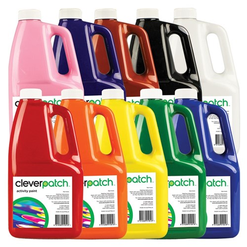 CleverPatch Activity Paint - 2 Litres -  Set of 10 Colours