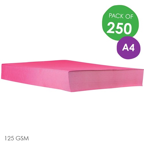 Quill Cover Paper - Hot Pink - A4 - Pack of 250