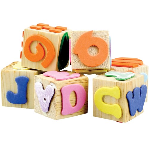 Wooden Cubes - Pack of 10