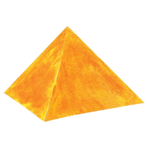 Cardboard Pyramids - White - Pack of 20