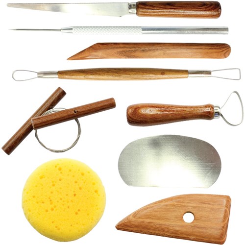 Pottery Tool Kit - Pack of 9