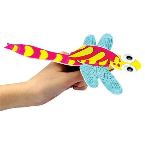 Colour-In Insect Gliders - Pack of 6