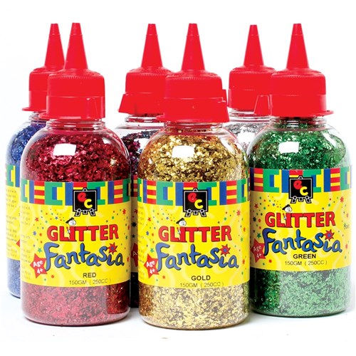 EC Coarse Glitter 150g - Set of 6 colours