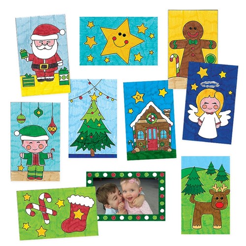 Christmas Magnet Blackline Masters - Pack of 10