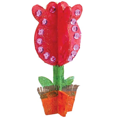 3D Wooden Tulips - Pack of 20