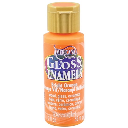 Glass & Porcelain Paint - Orange - 59ml