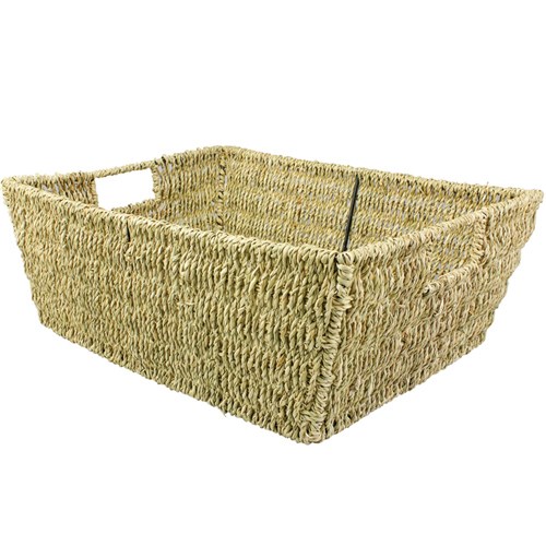 Deep Rectangular Seagrass Tray