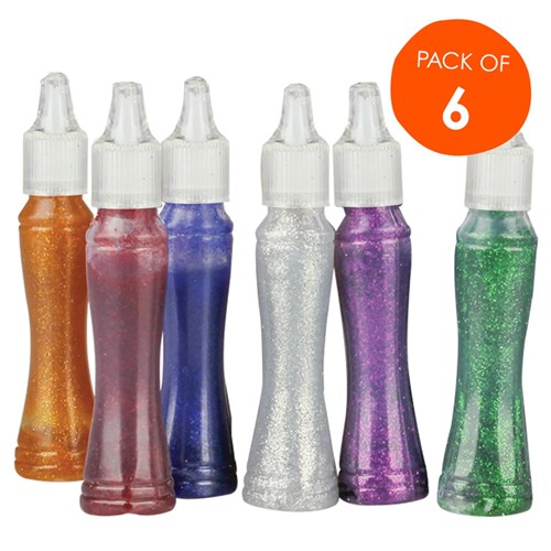 Glitter Glue - 22ml - Pack of 6