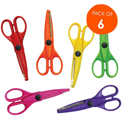 Craft Scissors - Pack of 6