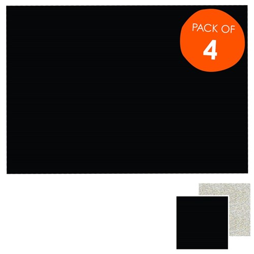 Scratch Board - Silver - Pack of 4