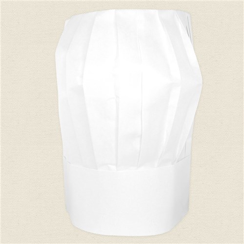 Chefs Hat - Pleated - Each