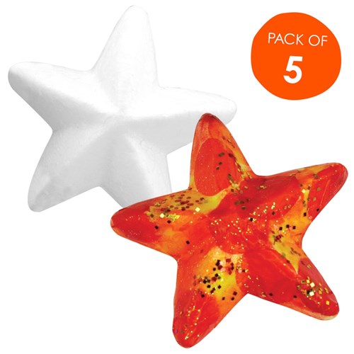 Decofoam Stars - Pack of 5