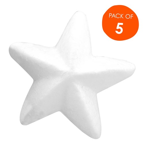 Decofoam Stars - Pack of 5