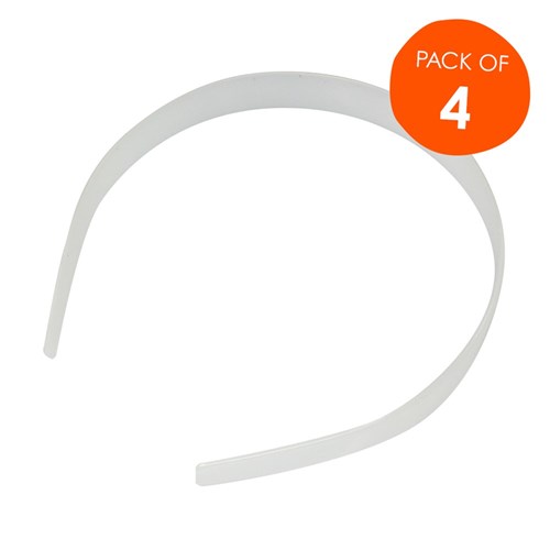 Self Cover Head Bands - Pack of 4