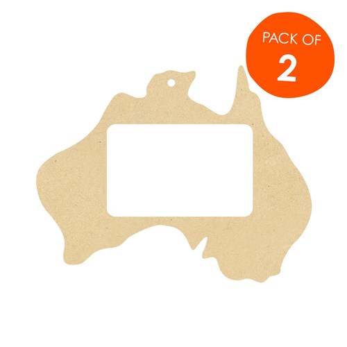 Wooden Australia Frames - Pack of 2