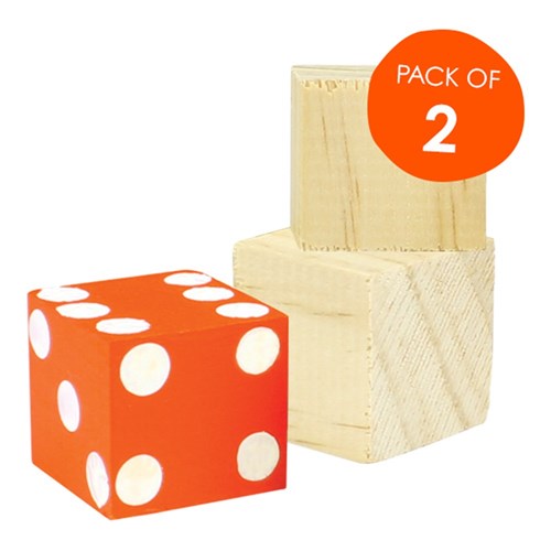 Wooden Cubes - Pack of 2