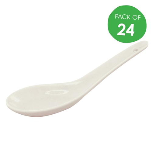 Porcelain Spoon - Pack of 24