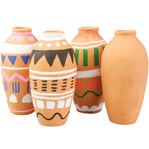 Terracotta Vase - Pack of 24