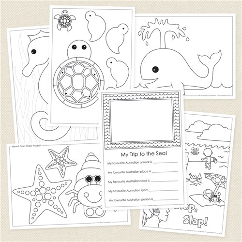 All About Sea Animals & the Ocean Project Bumper Pack