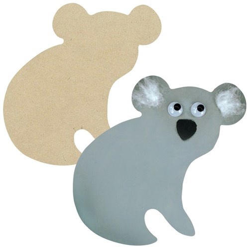 Wooden Koala Shape - Pack of 2