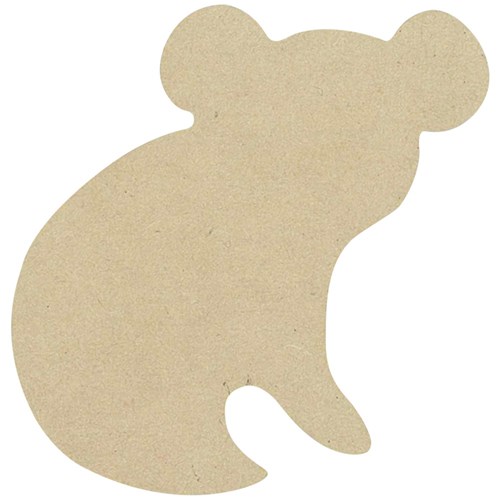 Wooden Koala Shape - Pack of 2