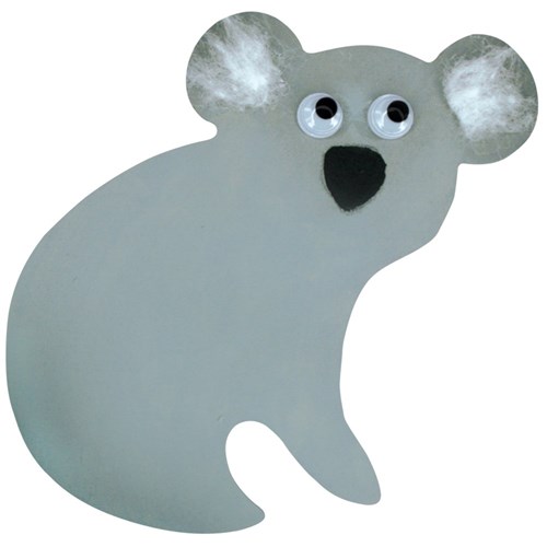 Wooden Koala Shape - Pack of 2