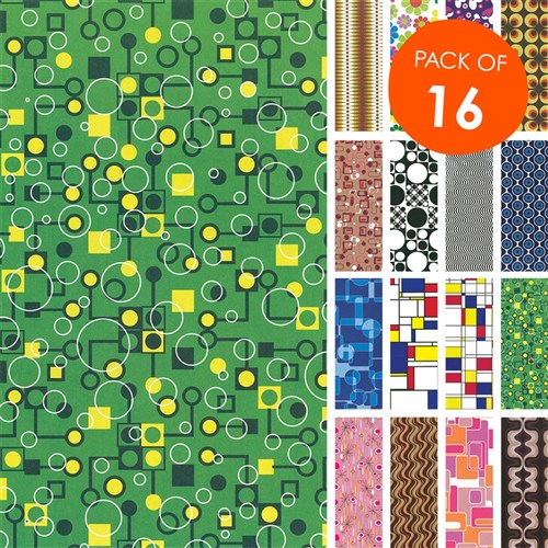 Retro Pop-Paper - Pack of 16