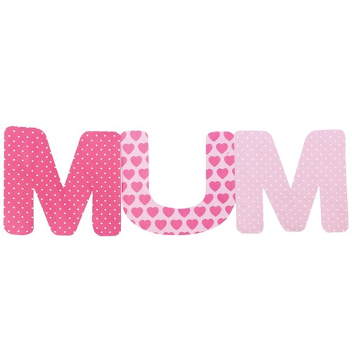 Cardboard MUM Cards - White - Pack of 5