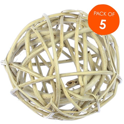 Branch Balls - 8cm - Pack of 5