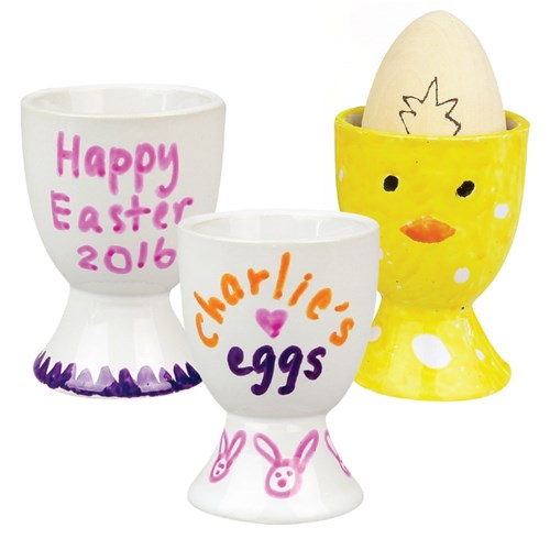 Porcelain Egg Cups - Pack of 4