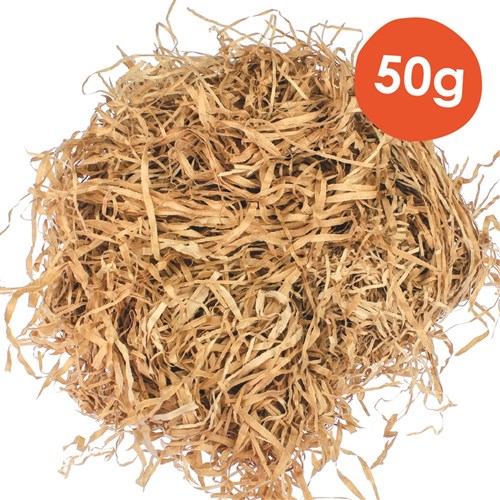 Shredded Brown Craft Paper - 50g Pack