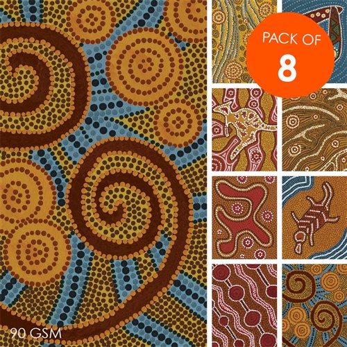 Australian Craft Paper - Pack of 8