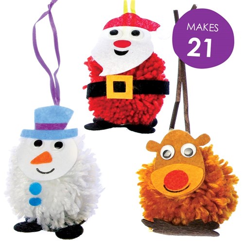 Christmas Character Pom Poms Activity Pack