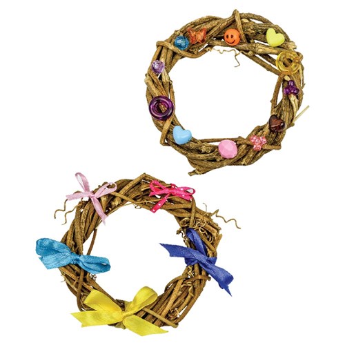 Small Rattan Vine Wreaths - Pack of 4