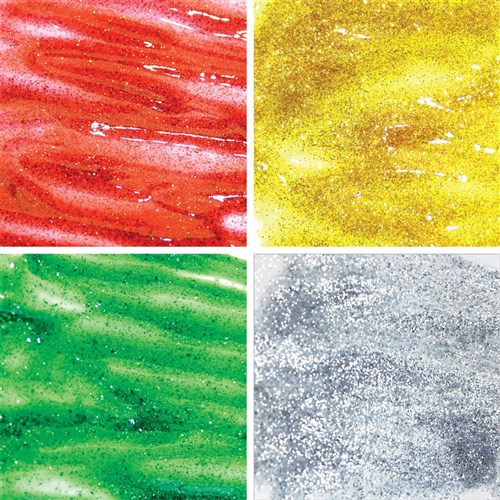 EC Glitter Paint - 500ml - Set of 4 Colours